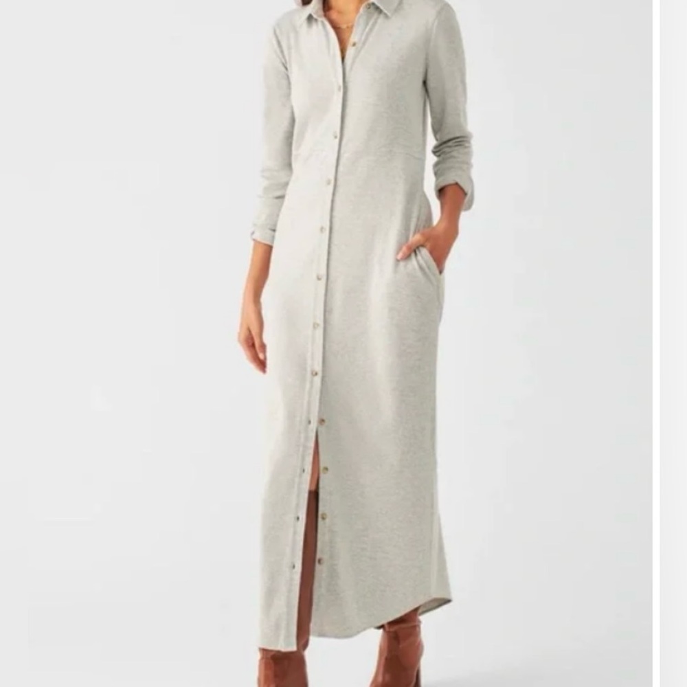 FAHERTY Legend Sweater Maxi Dress, size M